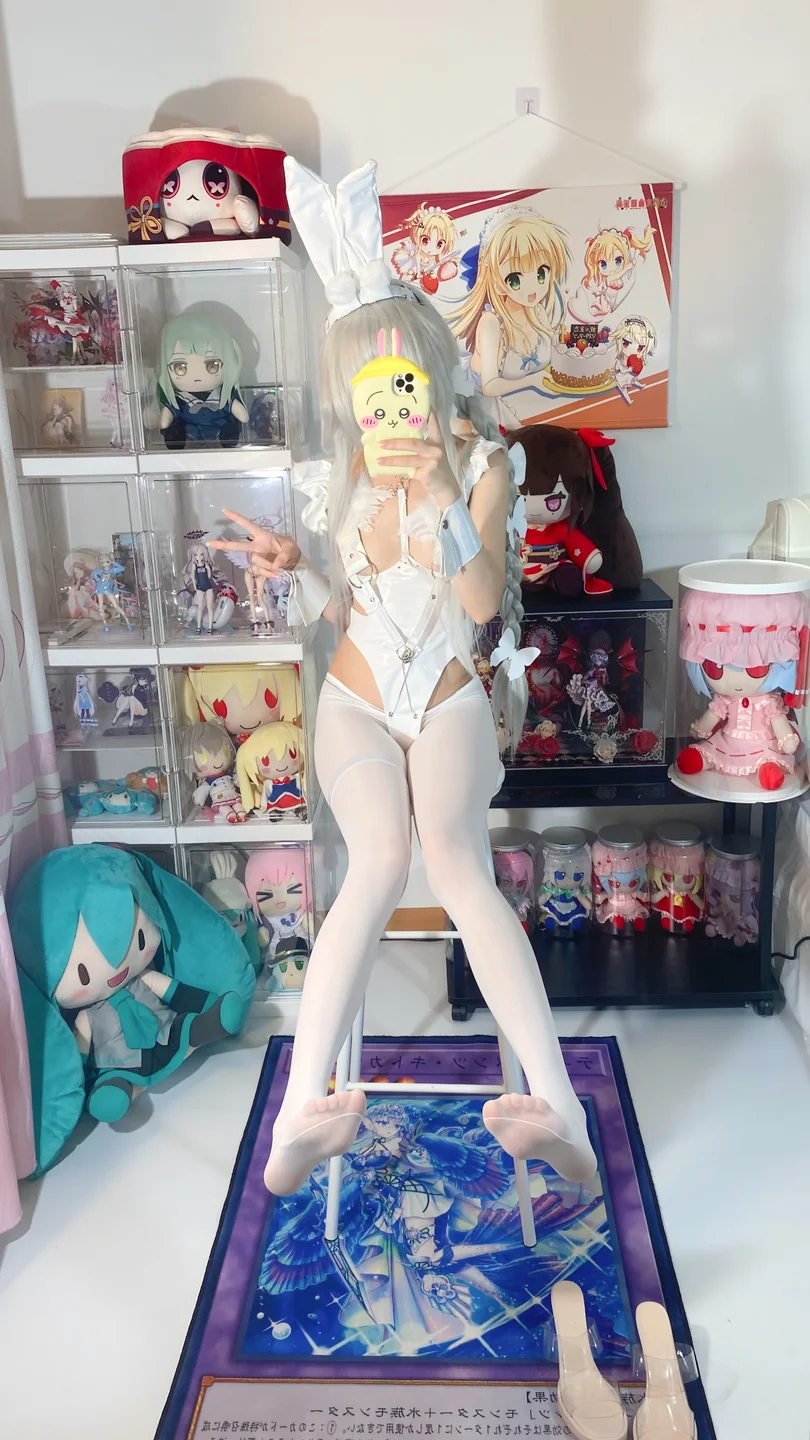 白栎Shirly - 碧蓝航线 恶毒白兔 [66P,10V-1.2GB] tg@simisebaisi 【丝足阁】048.webp